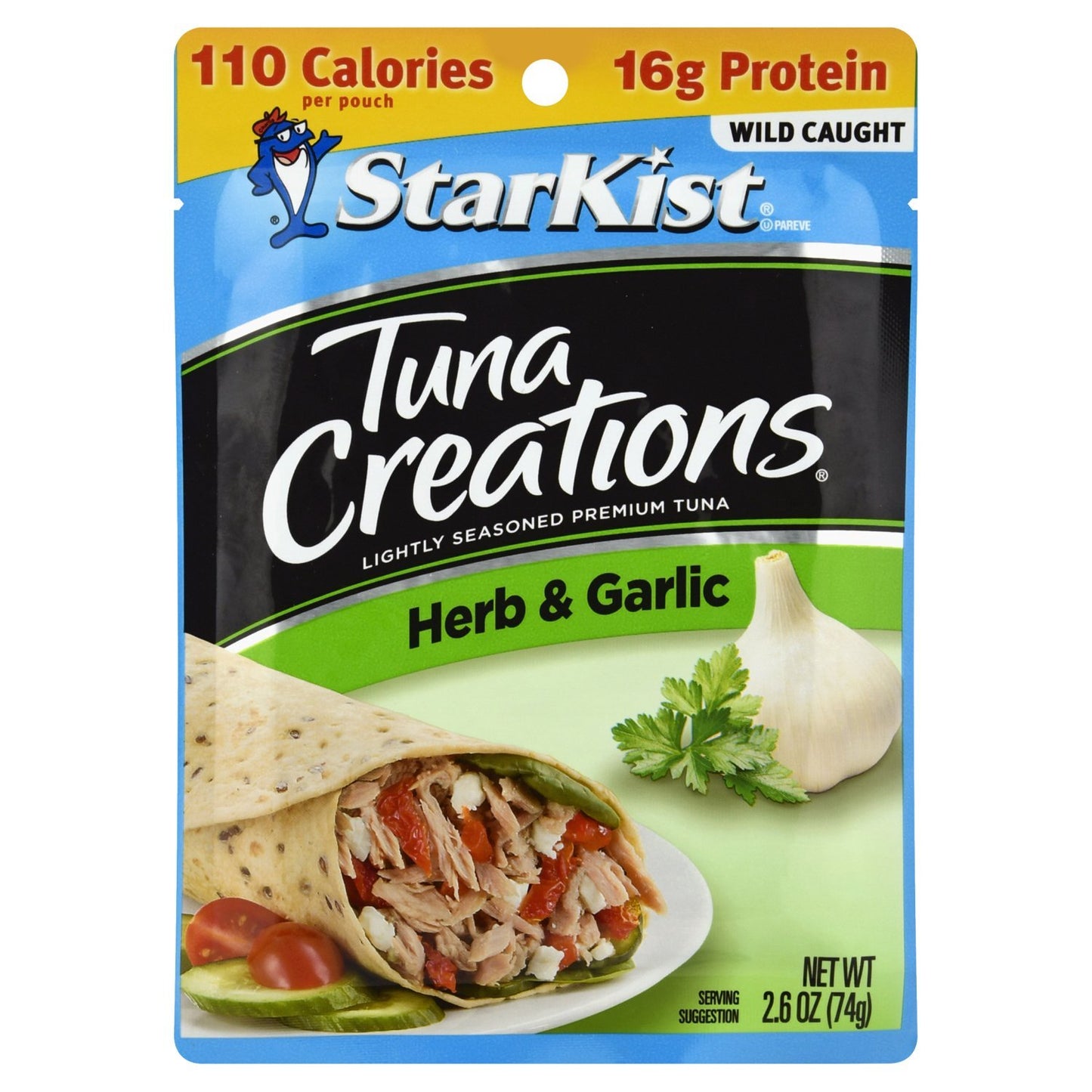 StarKist Tuna Creations Herb & Garlic Tuna, 2.6oz