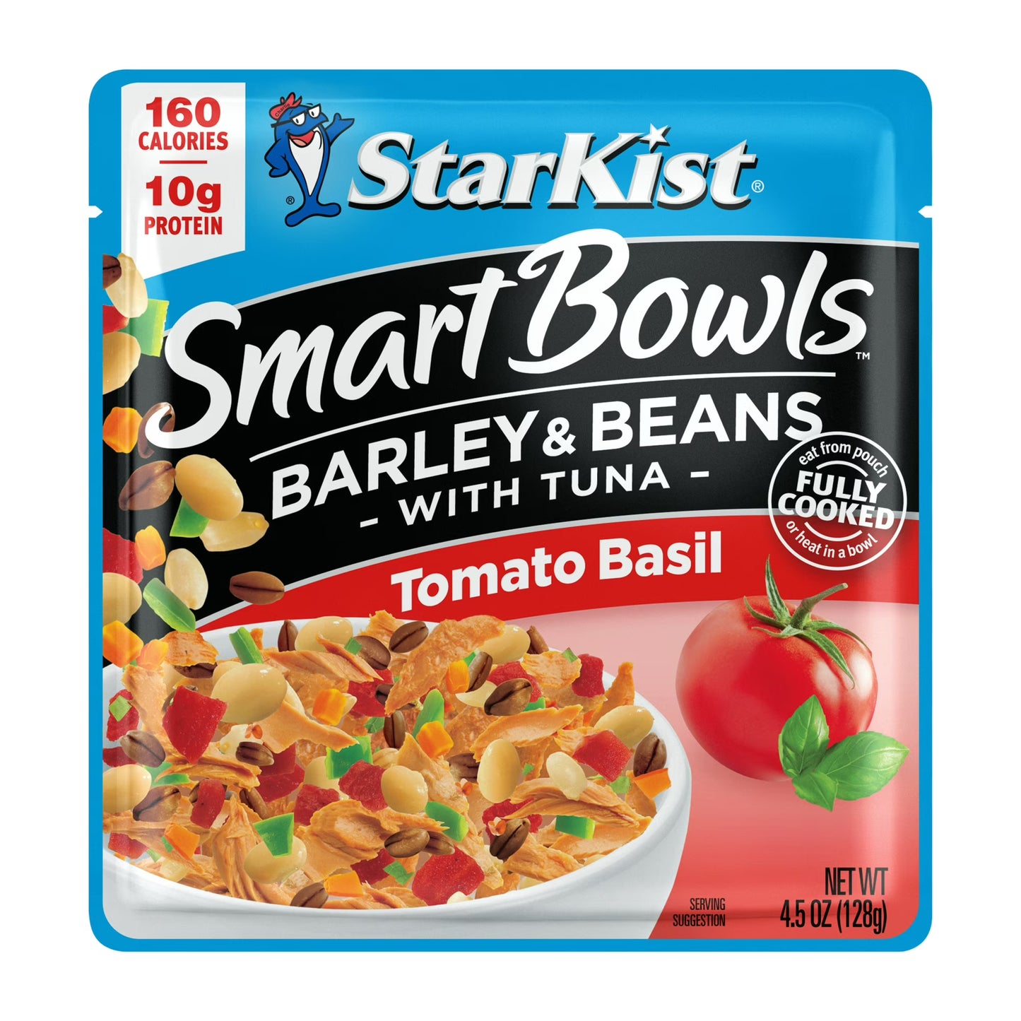 StarKist Smart Bowls Tomato Basil with Tuna, Barley and Beans, 4.5 oz