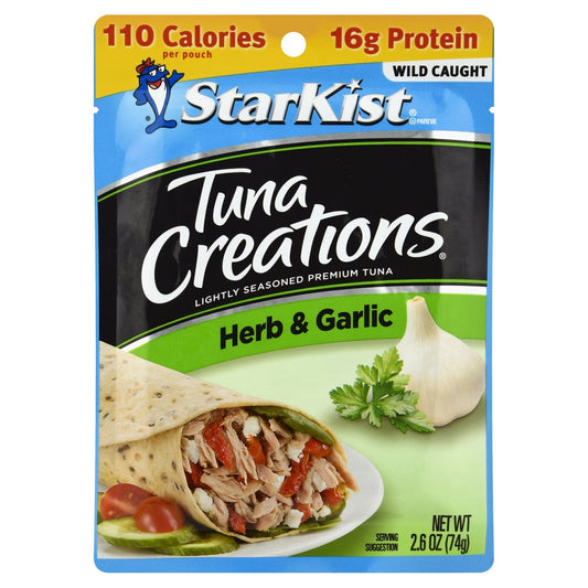 StarKist Tuna Creations Herb & Garlic Tuna, 2.6oz