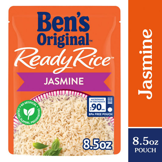 Ben's Original Ready Rice Jasmine Rice, Easy Dinner Side, 8.5 oz