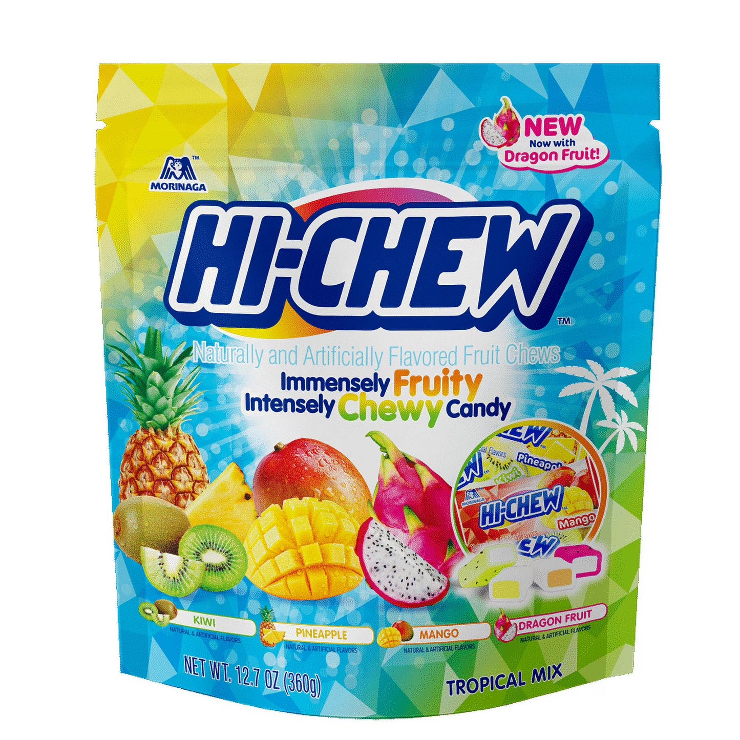 Hi-Chew Tropical Mix Chewy Candy, 12.7 oz