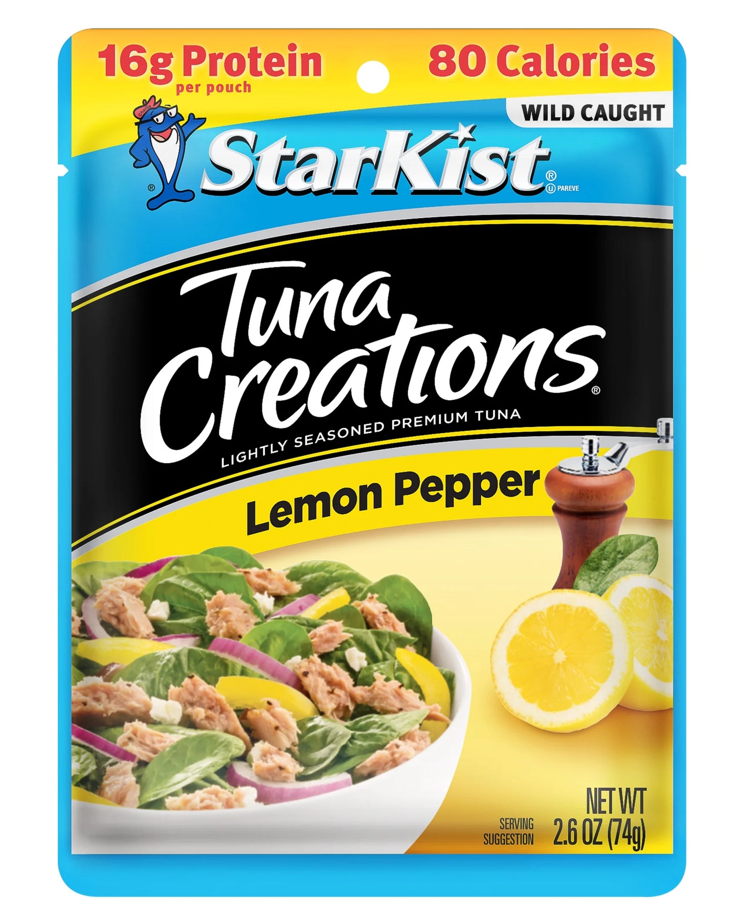StarKist Tuna Creations Lemon Pepper Pouch - 2.6oz
